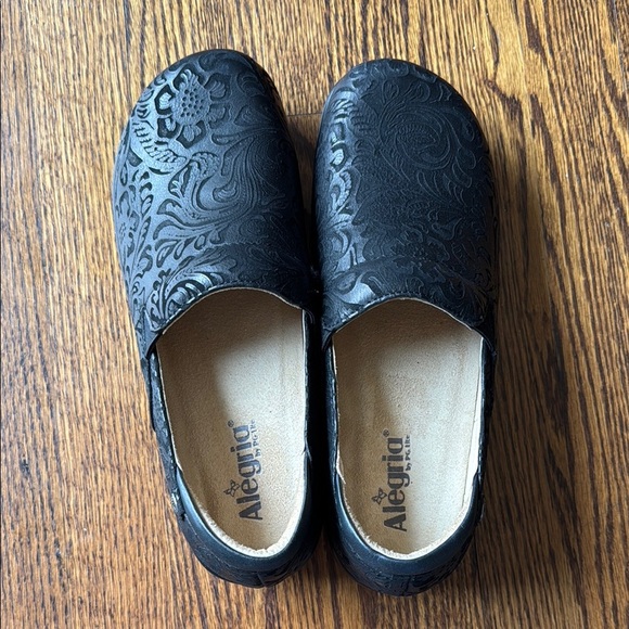 Alegria Women’s 41/10.5 Black Mules with Cushioned Comfort - Picture 7 of 7